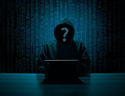 hacker using a computer